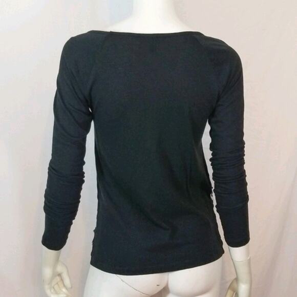 Rare Victoria's Secret Sequin Disc Raglan Top VS - Picture 6 of 8